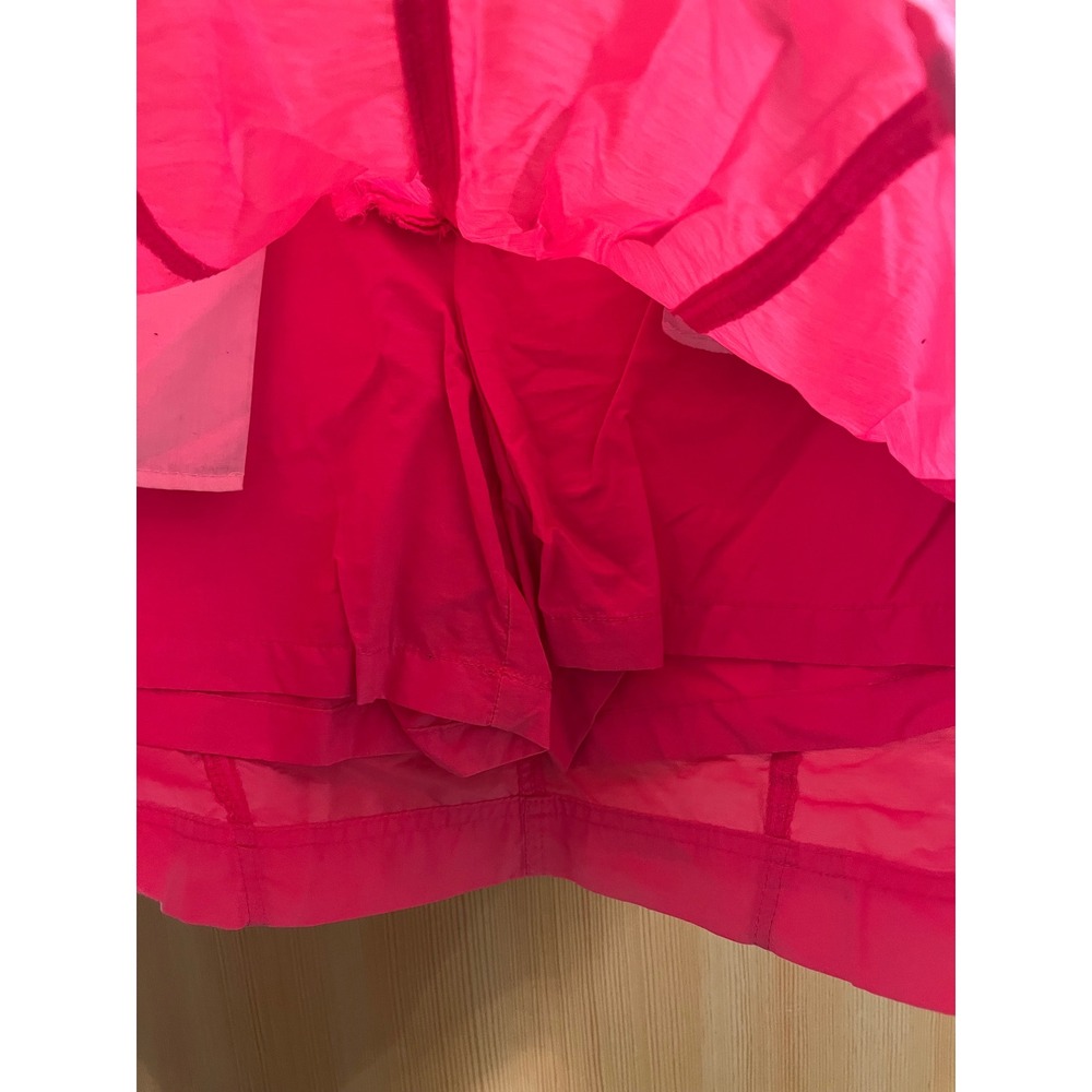 Lands' End Cargo Skort Womens 6P Pink Utility Mini Skirt Built-in Shorts - Picture 8 of 9